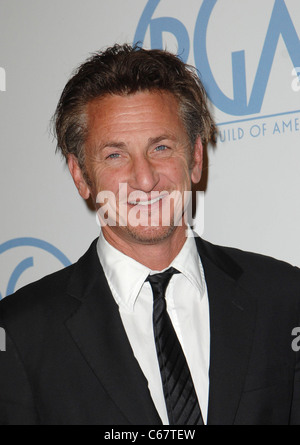 Sean Penn di presenze per la XXII edizione produttori Guild of America PGA Awards, il Beverly Hilton Hotel di Beverly Hills, CA 22 gennaio 2011. Foto di: Elizabeth Goodenough/Everett Collection Foto Stock