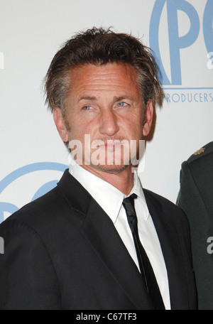 Sean Penn di presenze per la XXII edizione produttori Guild of America PGA Awards, il Beverly Hilton Hotel di Beverly Hills, CA 22 gennaio 2011. Foto di: Elizabeth Goodenough/Everett Collection Foto Stock