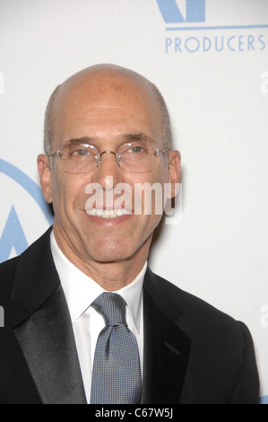 Jeffrey Katzenberg presso gli arrivi per la XXII edizione produttori Guild of America PGA Awards, il Beverly Hilton Hotel di Beverly Hills, CA 22 gennaio 2011. Foto Da: Michael Germana/Everett Collection Foto Stock