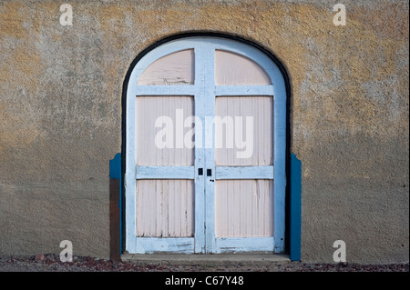 Lamy la stazione Amtrak, costruito nel 1909 dall'Atchison, Topeka e Santa Fe Railway, capolinea per la Santa Fe Ferrovia Meridionale. Foto Stock