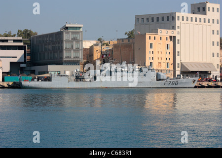 La Marina Francese corvette il tenente de Vaisseau Lavallee Foto Stock