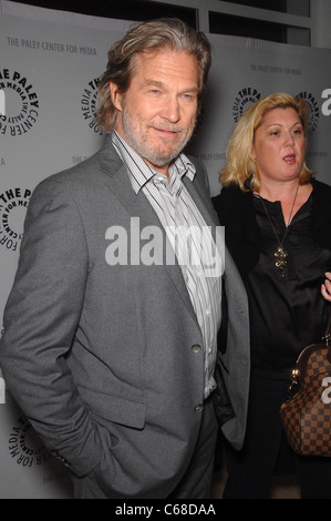 Jeff Bridges di presenze per American Master's Premiere di Jeff Bridges: il tizio dimora, Paley Centre for Media, Beverly Foto Stock