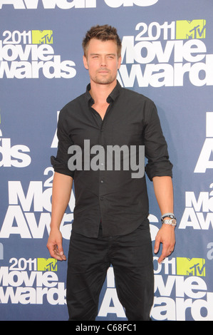 Josh Duhamel presso gli arrivi per il ventesimo annuale degli MTV Movie Awards - Gli arrivi, Gibson anfiteatro, Los Angeles, CA 5 Giugno 2011. Foto di: Dee Cercone/Everett Collection Foto Stock