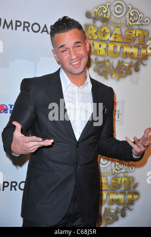 Michael " La situazione' Sorrentino presso gli arrivi per Comedy Central Roast di Donald Trump, Hammerstein Ballroom, New York, NY, 9 marzo 2011. Foto di: Gregorio T. Binuya/Everett Collection Foto Stock