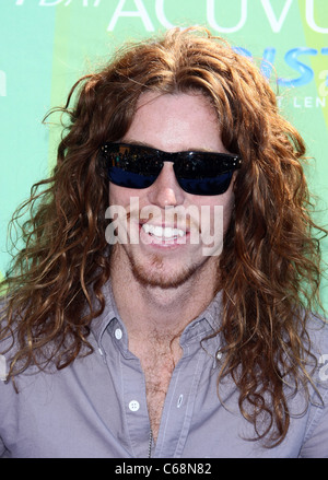 SHAUN WHITE Teen Choice 2011 gli arrivi a Los Angeles California USA 07 Agosto 2011 Foto Stock