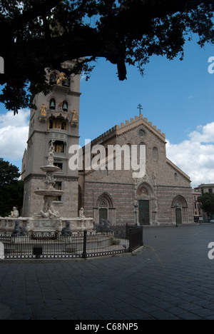 Il Mssina la cattedrale di Foto Stock