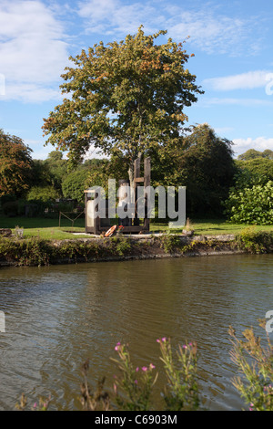 Burbage Wharf Kennet and Avon Canal Foto Stock