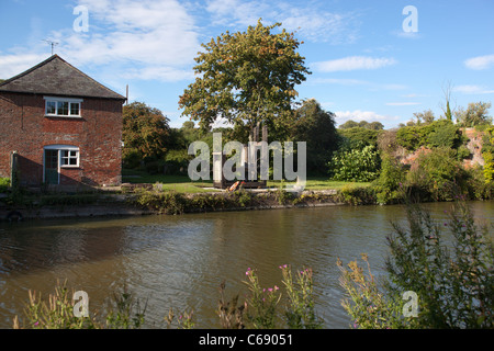 Burbage Wharf Kennet and Avon Canal Foto Stock