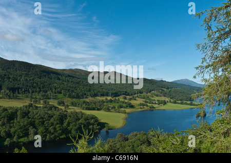 Loch Tummel nr Pitlochry Perth & Kinross Scozia da Queen's View Foto Stock