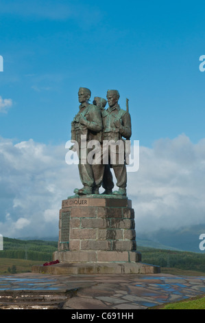 Commando Memorial Spean Bridge Highland Foto Stock