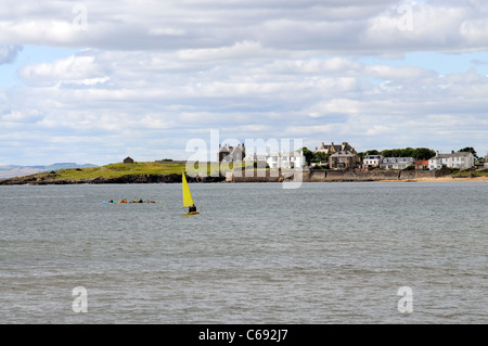 Costiero scozzese resort & città di Elie sul Firth of Forth in Fife Scozia UK Foto Stock