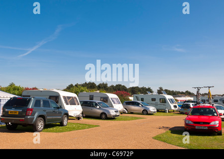 Pinete Holiday Park a Wells-next-il-mare , Norfolk , Inghilterra , Inghilterra , Regno Unito Foto Stock