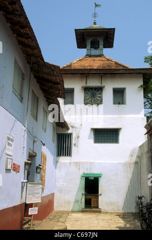 Sinagoga Pardesi ebreo città Kochi Kerala India del Sud Foto Stock