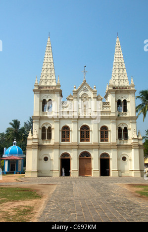 Santa Cruz Basilica Fort Cochin Kerala India del Sud Foto Stock