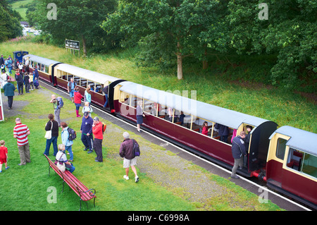 Bala Lake Railway Station North Wales UK Foto Stock