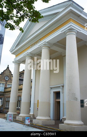 La facciata della New Walk Museum & Art Gallery Leicester Regno Unito Foto Stock