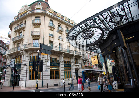Avenue du Casino a Montreux Foto Stock