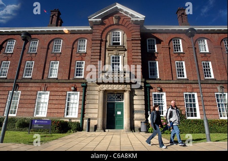 Cavendish Edificio, Beckett's Park, Leeds Metropolitan University, Leeds West Yorkshire Foto Stock