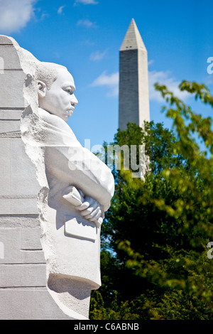 Martin Luther King Jr National Memorial, Washington DC Foto Stock