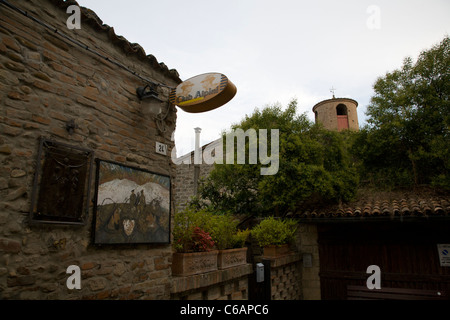 Castrocarro Terme e Terra del sole provincia di Forli, emilia romagna, Italia Foto Stock