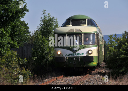 Turistica Treno panoramico del Livradois-Forez Ambert Francia Foto Stock