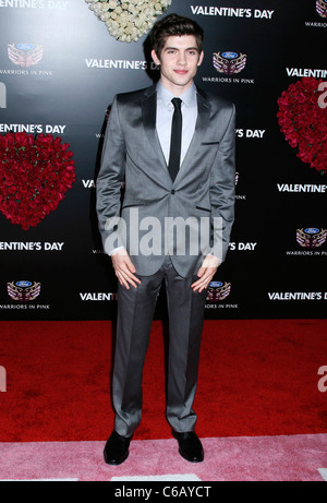 Carter Jenkins Los Angeles Premiere mondiale di "San Valentino" tenutasi presso il Grauman's Chinese Theatre Hollywood, California - Foto Stock