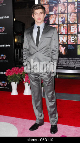 Carter Jenkins Los Angeles Premiere mondiale di "San Valentino" tenutasi presso il Grauman's Chinese Theatre Hollywood, California - Foto Stock