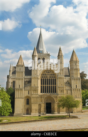 Cattedrale di Rochester. Rochester Kent Inghilterra anni '2011 2010 Regno Unito. HOMER SYKES Foto Stock