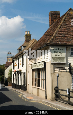 Cobham Kent. Regno Unito. Charles Dickens utilizzato la vita del villaggio e recepita nel suo romanzo Pickwick Papers Foto Stock