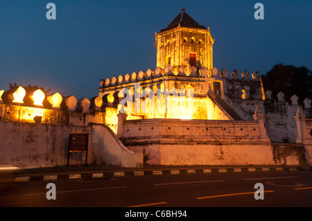 Tailandia Bangkok Phra Sumen Fort xviii c Foto Stock