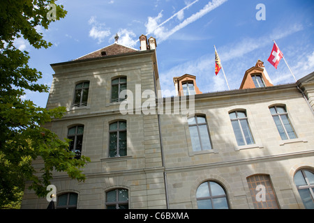 Chateau Prangins in Svizzera Foto Stock