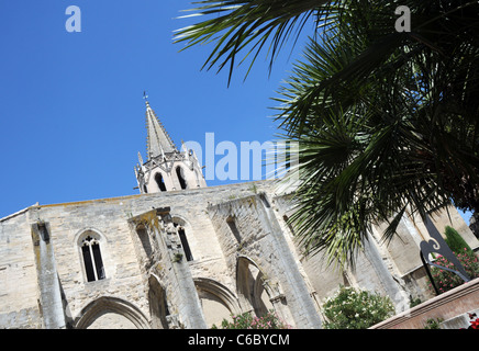 Tempio di San Marziale presso Square Agricol Perdiguier in Avignon, Francia Foto Stock