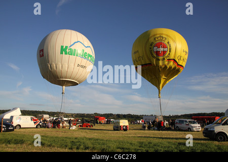 Gordon Bennett Gas gara di palloncino, Bristol, Inghilterra Foto Stock