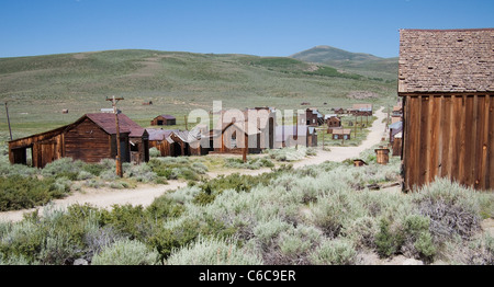 Bodie Ghost Town, CALIFORNIA, STATI UNITI D'AMERICA Foto Stock