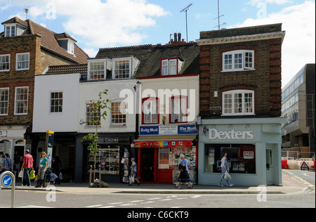 Negozi, Richmond sul Tamigi, Surrey, Inghilterra Gran Bretagna REGNO UNITO Foto Stock