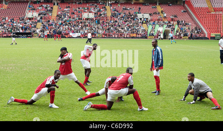 Flawless Celebrity Soccer Six 2010 Torneo di Charlton Athletic Football Club di Londra - Inghilterra - 31.05.10 Foto Stock