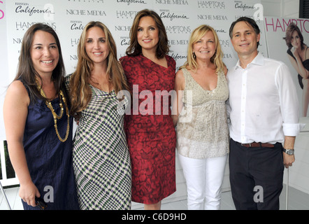 Gotham Editor-in-Chief Samantha Yank, Andrea Correale, Mariska Hargitay e Jason Binn assiste Haley & Jason Binn's Memorial Foto Stock