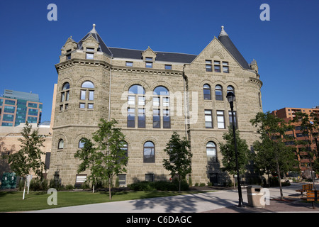 Wesley hall edificio dell' Università di Winnipeg Manitoba Canada Foto Stock