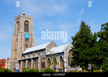 St Giles Church, Norwich, Norfolk, Regno Unito Foto Stock