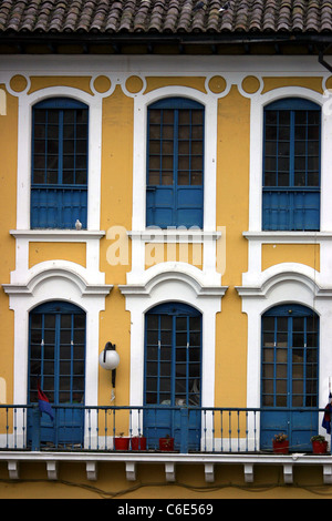 Architettura coloniale nella città vecchia. Foto Stock