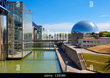 Francia, Parigi (75), la città delle Scienze e dell'Industria di La Villette Park Foto Stock