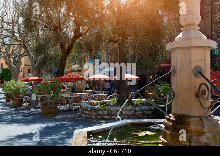 Villaggio di Tourtour, Provenza, Francia Foto Stock