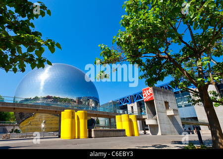 Francia, Parigi (75), la città delle Scienze e dell'Industria di La Villette Park Foto Stock