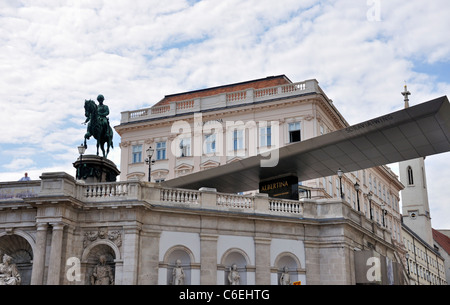 Albertina, sala stampa museo di Vienna, Austria, Europa Foto Stock