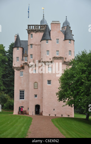 NTS proprietà Castello di Craigievar, nelle vicinanze Alford, Aberdeenshire, Scotland, Regno Unito Foto Stock