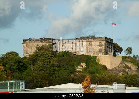 Nottingham Castle View Foto Stock