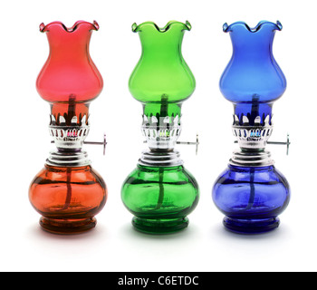 Lampade a olio Foto Stock