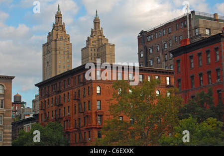 Upper West Side edifici di New York City Foto Stock