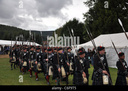 Raccolta Lonach, Strathdon 2011 Foto Stock