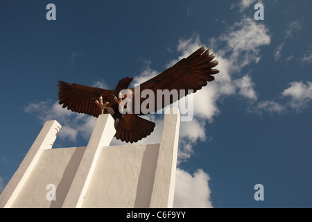 Il British ponte aereo di Berlino Monumento, il National Memorial Arboretum, Alrewas, Staffordshire, Regno Unito Foto Stock